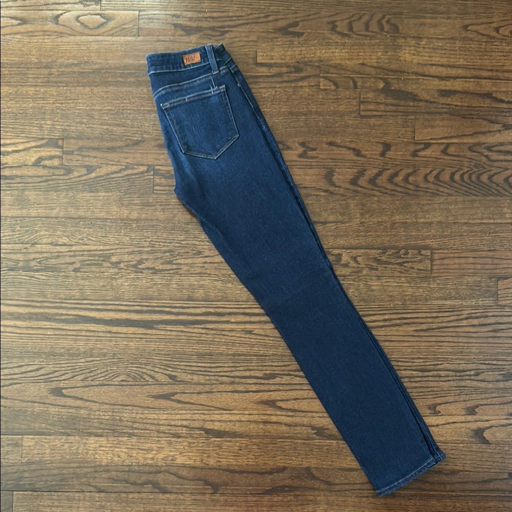 PAIGE Blue Skyline Skinny Jeans